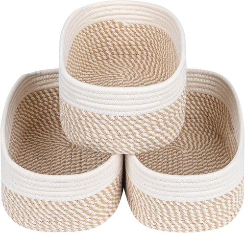Jute Cotton Rope Basket G-24 S/M/L